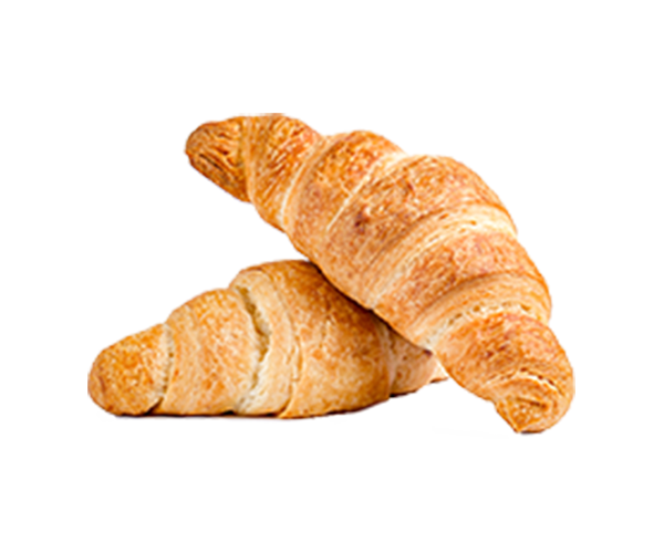 Image-6 Freshly baked French butter croissants—bakery-quality flaky pastry isolated on white for breakfast or brunch menus.