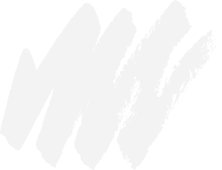 Aesthetic white paint smudge graphic element on transparent background
